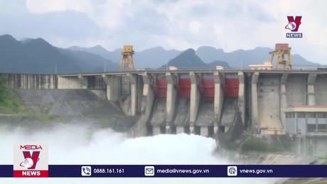 Thủy điện Tuyên Quang xả nước phục vụ sản xuất vụ Xuân 2024 