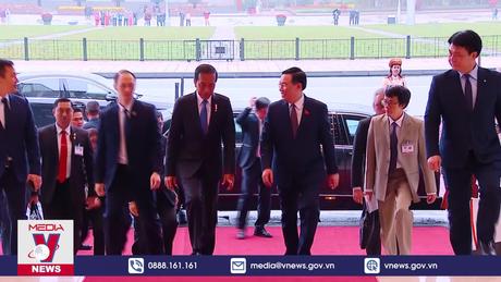 Chủ tịch Quốc hội hội kiến Tổng thống Indonesia