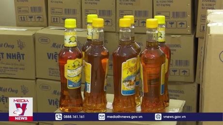 Vĩnh Phúc phát hiện 4 công ty sản xuất mật ong giả