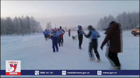 Cuộc thi Marathon khắc nghiệt tại vùng Siberia (Nga)