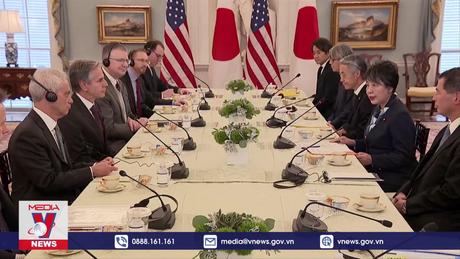 Mỹ và Nhật Bản cam kết hợp tác an ninh chặt chẽ