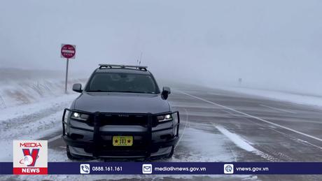 Bão tuyết dữ dội tại miền Bắc nước Mỹ