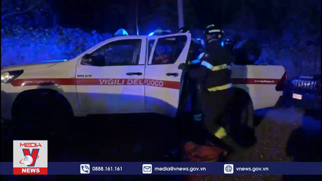 Sập sàn nhà tại Italy, hàng chục người bị thương