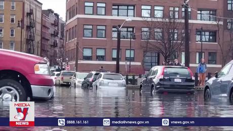 Nguy cơ lũ lụt do bão tuyết tại Mỹ