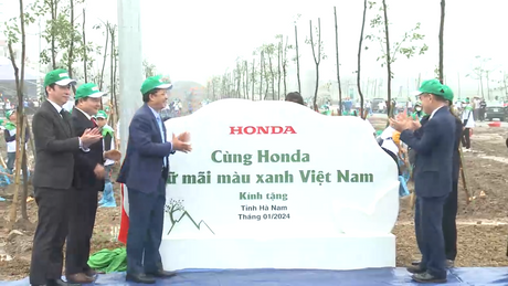 Cùng Honda giữ mãi màu xanh Việt Nam