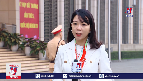 Kỳ họp bất thường thứ 5, QH khóa XV chính thức khai mạc