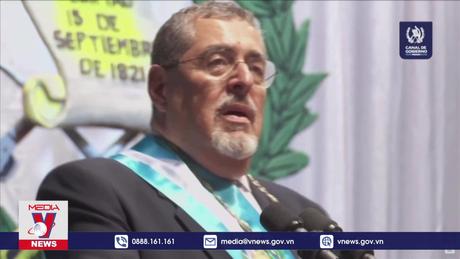 Tân Tổng thống Guatemala tuyên thệ nhậm chức