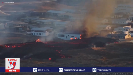 Iceland cảnh báo nguy cơ do núi lửa phun trào