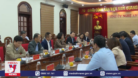 Nghệ An tăng cường hợp tác thông tin với TTXVN

