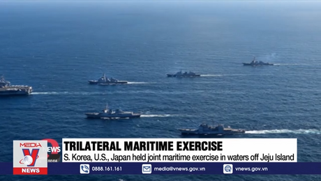 Hàn - Mỹ - Nhật tập trận hải quân chung