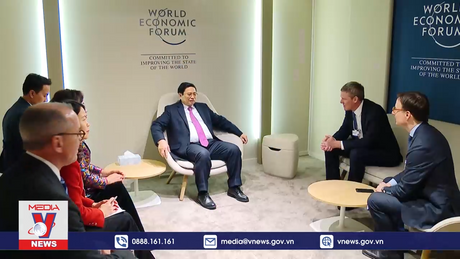 Thủ tướng tiếp lãnh đạo các Tập đoàn hàng đầu thế giới