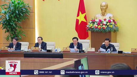 Thường vụ Quốc hội cho ý kiến về phiên họp bất thường