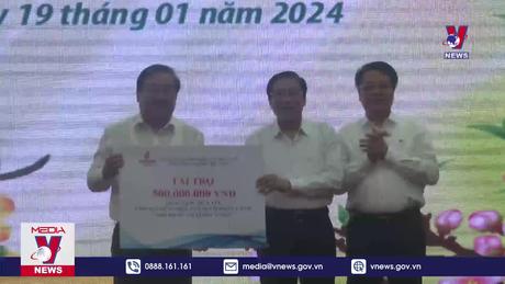 Trưởng Ban Nội chính Trung ương thăm, chúc Tết tại tỉnh Cà Mau 