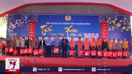 Chương trình ''Tết sum vầy - Xuân chia sẻ'' tại Quảng Bình