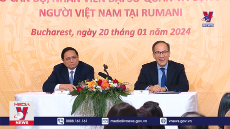 Thủ tướng gặp gỡ kiều bào tại Romani