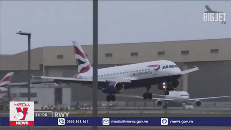 Bão Isha cản trở hoạt động của nhiều máy bay ở Anh