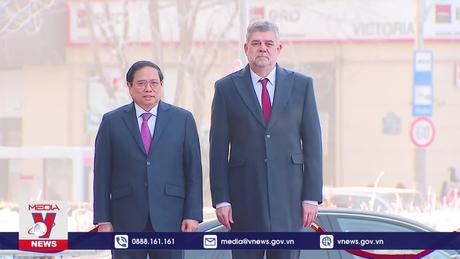 Thủ tướng Phạm Minh Chính hội đàm với Thủ tướng Romania