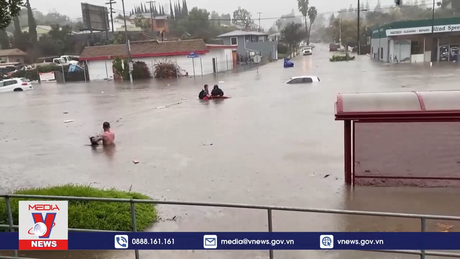 Mỹ: Thành phố San Diego ban bố tình trạng khẩn cấp vì mưa lớn