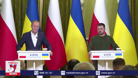 Ukraine, Ba Lan quyết tâm giải quyết các vấn đề giữa hai nước