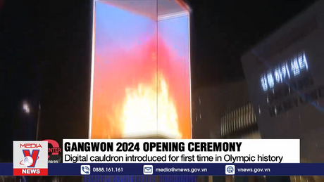 Chiếc vạc Olympic kỹ thuật số đầu tiên