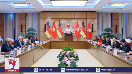 Chủ tịch Quốc hội hội kiến Tổng thống Đức