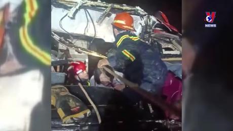 Xe khách lao xuống vực làm nhiều người thương vong