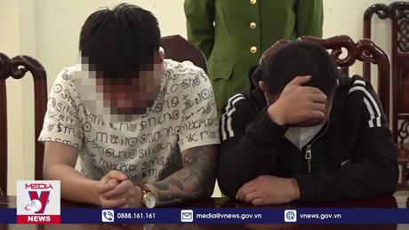 Nghệ An bắt nhóm đối tượng tổ chức sử dụng trái phép chất ma tuý