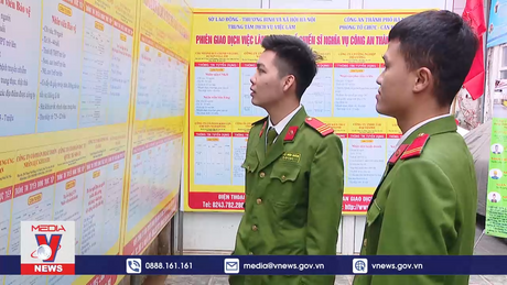 Kết nối, tư vấn việc làm cho công an nghĩa vụ xuất ngũ