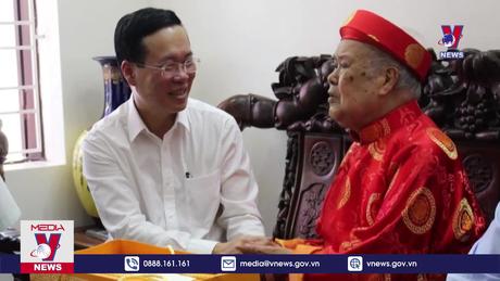 Chủ tịch nước gửi thiếp Mừng thọ 757 công dân 100 tuổi