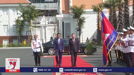 Bộ trưởng Bộ Công an Tô Lâm thăm chính thức Campuchia