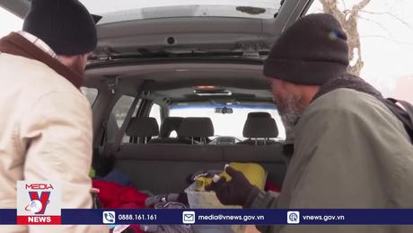 Hỗ trợ người vô gia cư chống chọi với giá rét