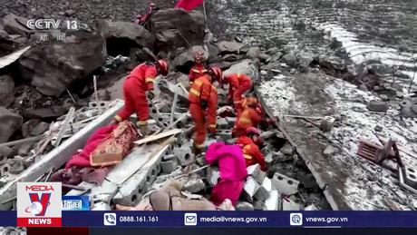 Thương vong vụ lở đất Trung Quốc tăng cao