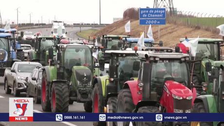 Ách tắc giao thông tại Pháp do nông dân biểu tình