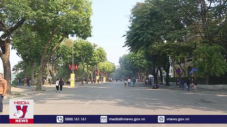 Tạm dừng hoạt động phố đi bộ hồ Hoàn Kiếm dịp Tết