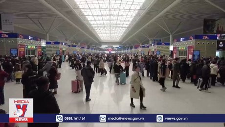 Trung Quốc bắt đầu mùa “Xuân Vận”