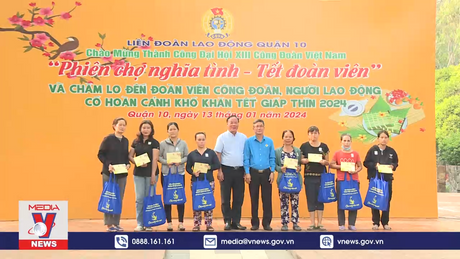 “Tết sum vầy, xuân tri ân” cùng người lao động khó khăn