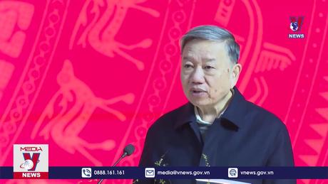 Đại tướng Tô Lâm tặng quà Tết tại Hưng Yên 