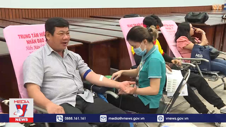 Chung tay hiến máu cứu người dịp Tết Giáp Thìn