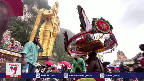 Hành hương mừng lễ Thaipusam tại Malaysia