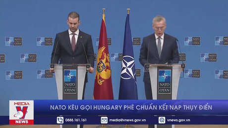 NATO kêu gọi Hungary phê chuẩn kết nạp Thụy Điển
