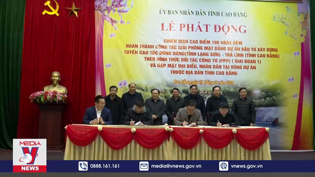 Phát động Chiến dịch cao điểm 100 ngày đêm GPMB