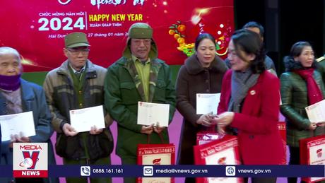 Tết nhân ái cho người khó khăn và gia đình chính sách