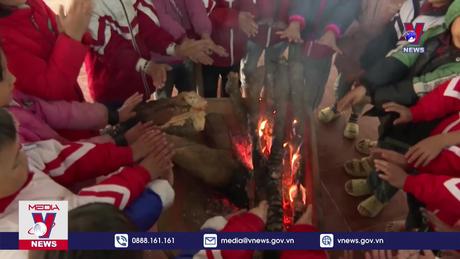 Lai Châu đảm bảo giữ ấm cho học sinh trong những ngày rét đậm, rét hại 