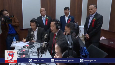 Khánh thành và bàn giao Đài phát thanh phát hình tỉnh Xaysomboun, Lào