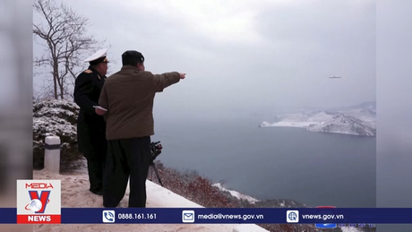 Lãnh đạo Triều Tiên thị sát vụ phóng thử tên lửa mới nhất