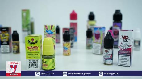 Anh cấm thuốc lá điện tử dùng một lần