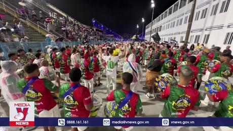 Sôi động tinh thần samba trước thềm lễ hội Carnival Brazil