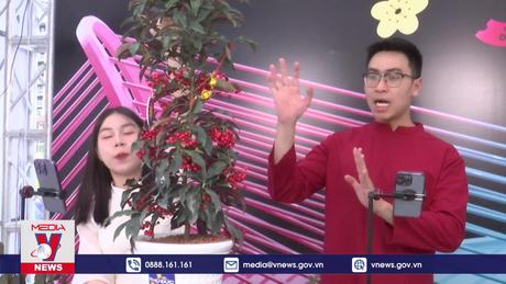 TikToker cùng doanh nghiệp livestream “chợ trực tuyến” Tết
