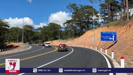 Lâm Đồng thông xe tuyến đường qua đèo Prenn