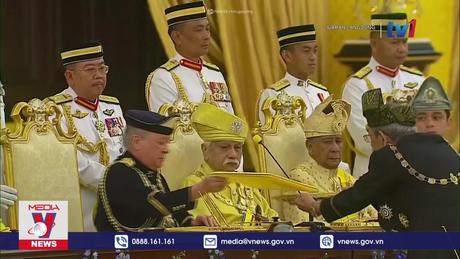 Quốc vương thứ 17 của Malaysia  đăng quang